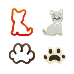 New Decora Koekjes Uitsteker Kat en Poot