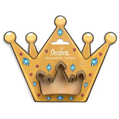 New Decora Koekjes Uitsteker Kroon 7x5x2,2(h) cm