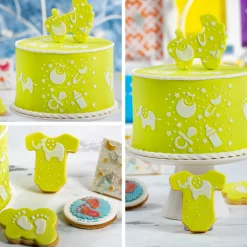 Best Decora Koekjes Uitsteker Romper en Kinderwagen**