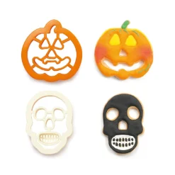 Discount Decora Koekjes Uitsteker Set Doodshoofd & Pompoen Halloween