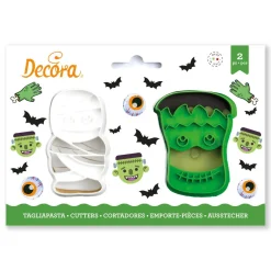 Decora Koekjes Uitsteker Set Halloween Monsters 2-delig
