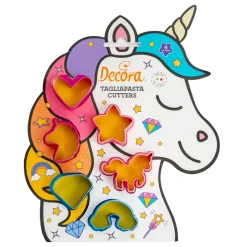 New Decora Koekjes Uitsteker Set Unicorn 6-delig