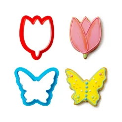 Decora Koekjes Uitsteker Tulp en Vlinder**
