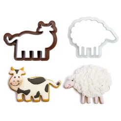 Best Decora Koekjes Uitstekers Boerderijdieren Set/4**