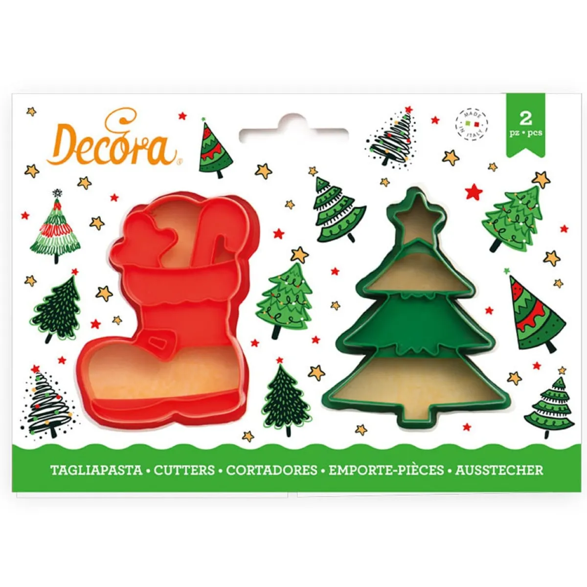 Sale Decora Koekjes Uitstekerset Kerstboom & Laars