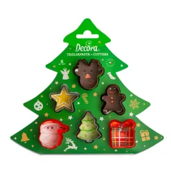 Discount Decora Koekjes Uitstekerset Kerst 6-delig