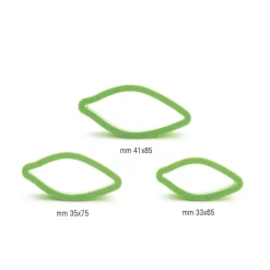 Clearance Decora Koekjes Uitstekerset Lange Bladeren 3st.