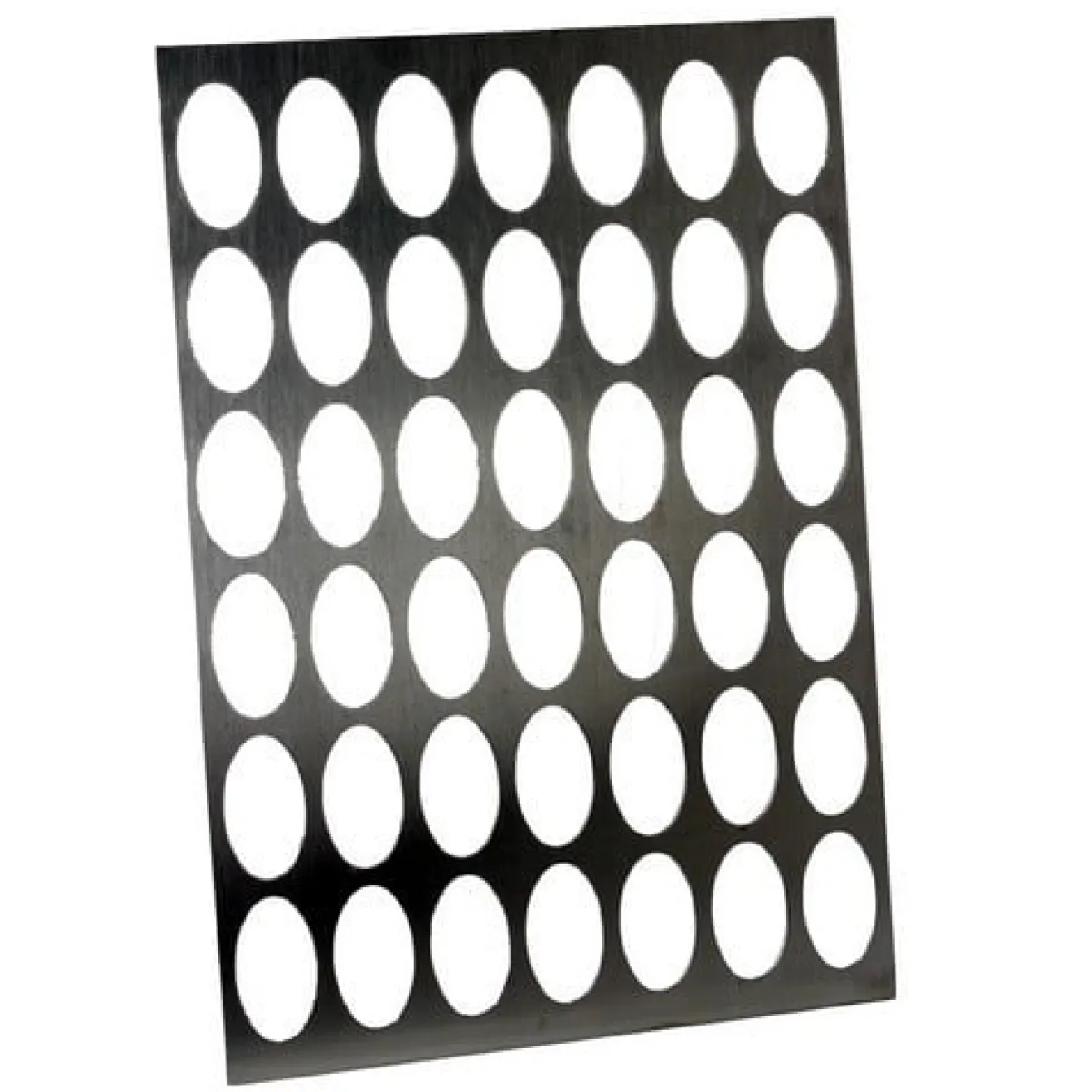 New Logo-galettes sjabloon RVS Ovaal Klein