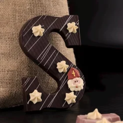 Sale Overig Luxe Chocoladeletter Puur -Letter S- 220g