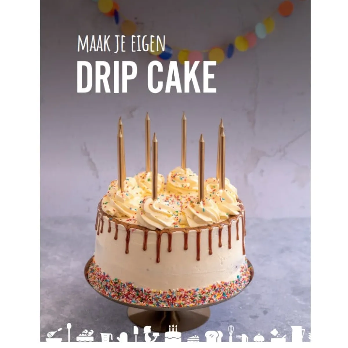 Best Baktotaal Maak je eigen Driptaart-pakket