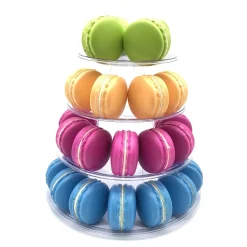 Discount Overig Macaron standaard plastic 4 delig