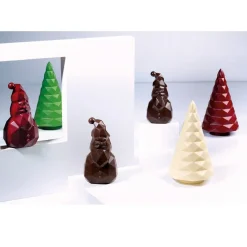 Sale Martellato Chocolade Holvorm Kerstboom (1x) Ø104h180mm