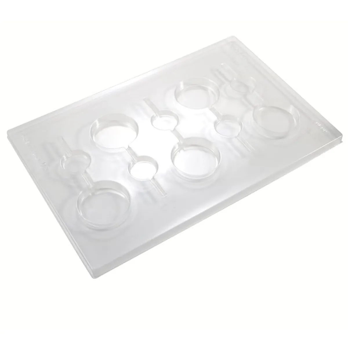 Online Martellato Chocolademal Lolly Rond (5x) Ø50x9mm 2st