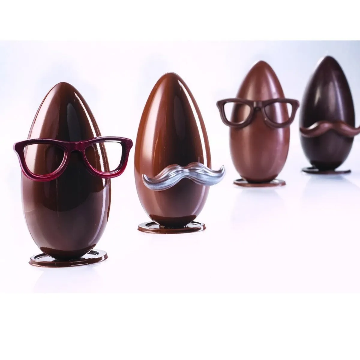 Online Martellato Chocolademal Snor en Bril (8x)