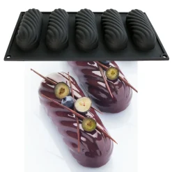 Hot Martellato Siliconen Vorm Eclair Twist 120x40mm (5) 29x17cm