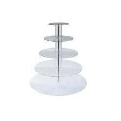 Martellato Taartstandaard Plexiglas 5 etages