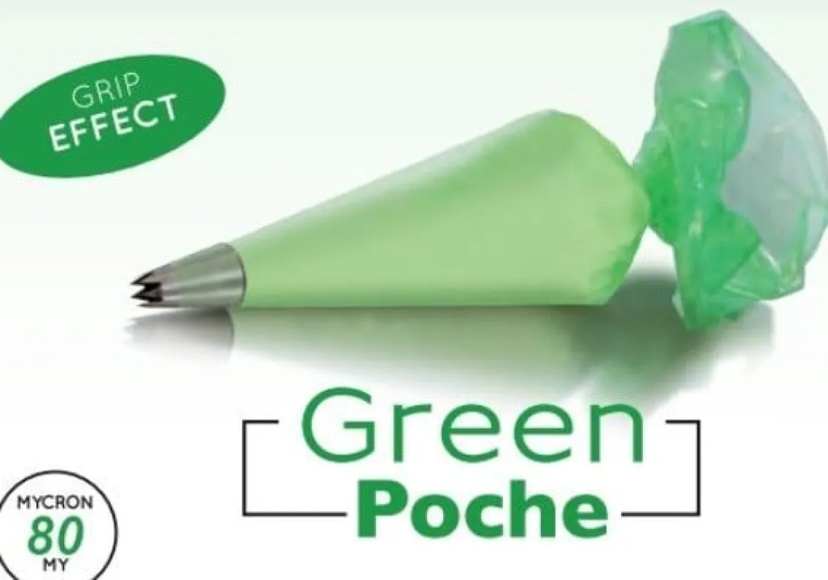 Clearance Martellato Wegwerp Spuitzak 40cm Groen 100 stuks