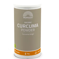 Sale Mattisson Geelwortel Kurkuma Poeder Biologisch 125g