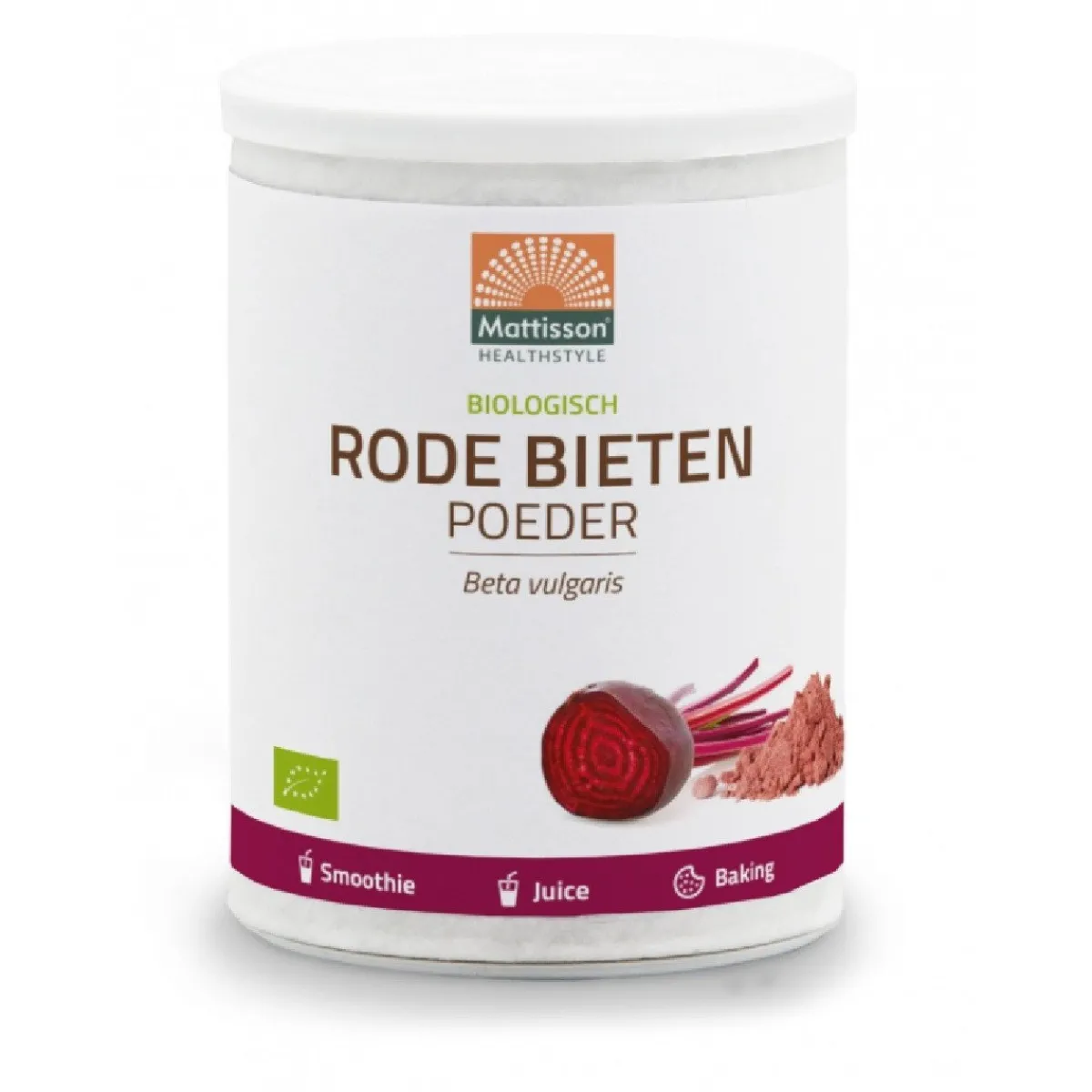 Clearance Mattisson Rode Bietenpoeder Biologisch 125g