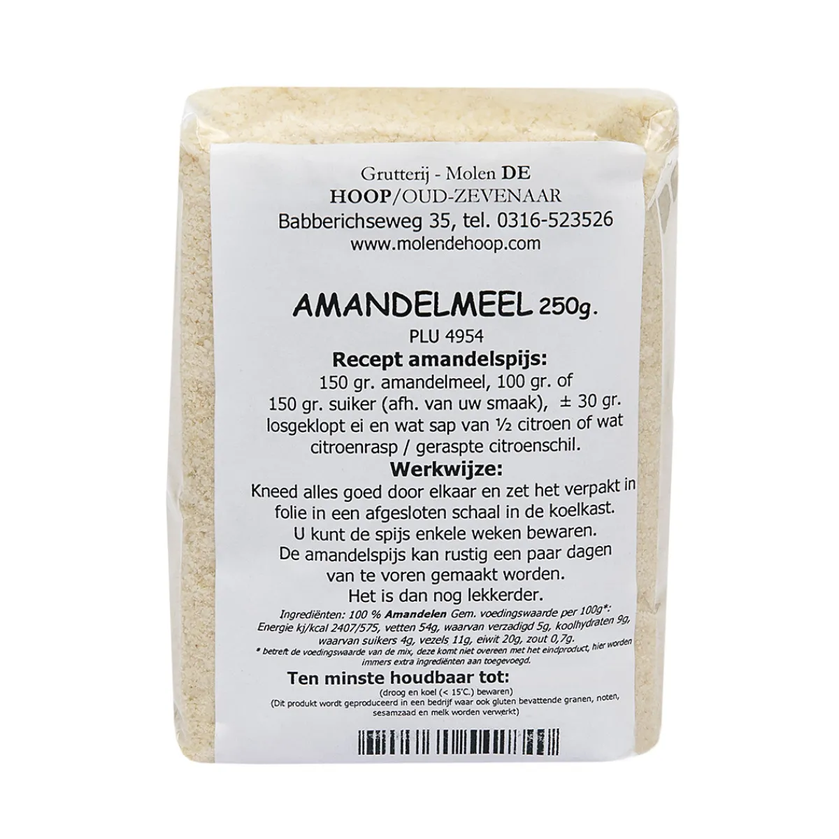 Clearance Molen de Hoop Amandelmeel 250gr