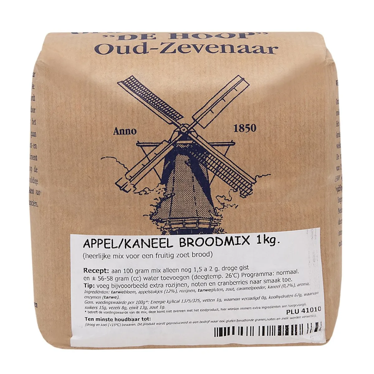 Outlet Molen de Hoop Appel Kaneel Broodmix 1kg