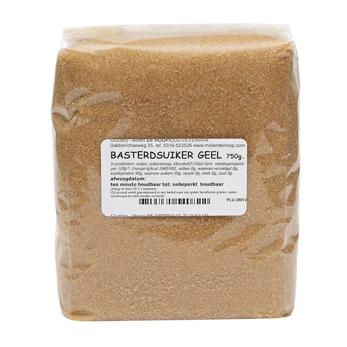 Clearance Molen de Hoop Basterdsuiker Geel 750gr