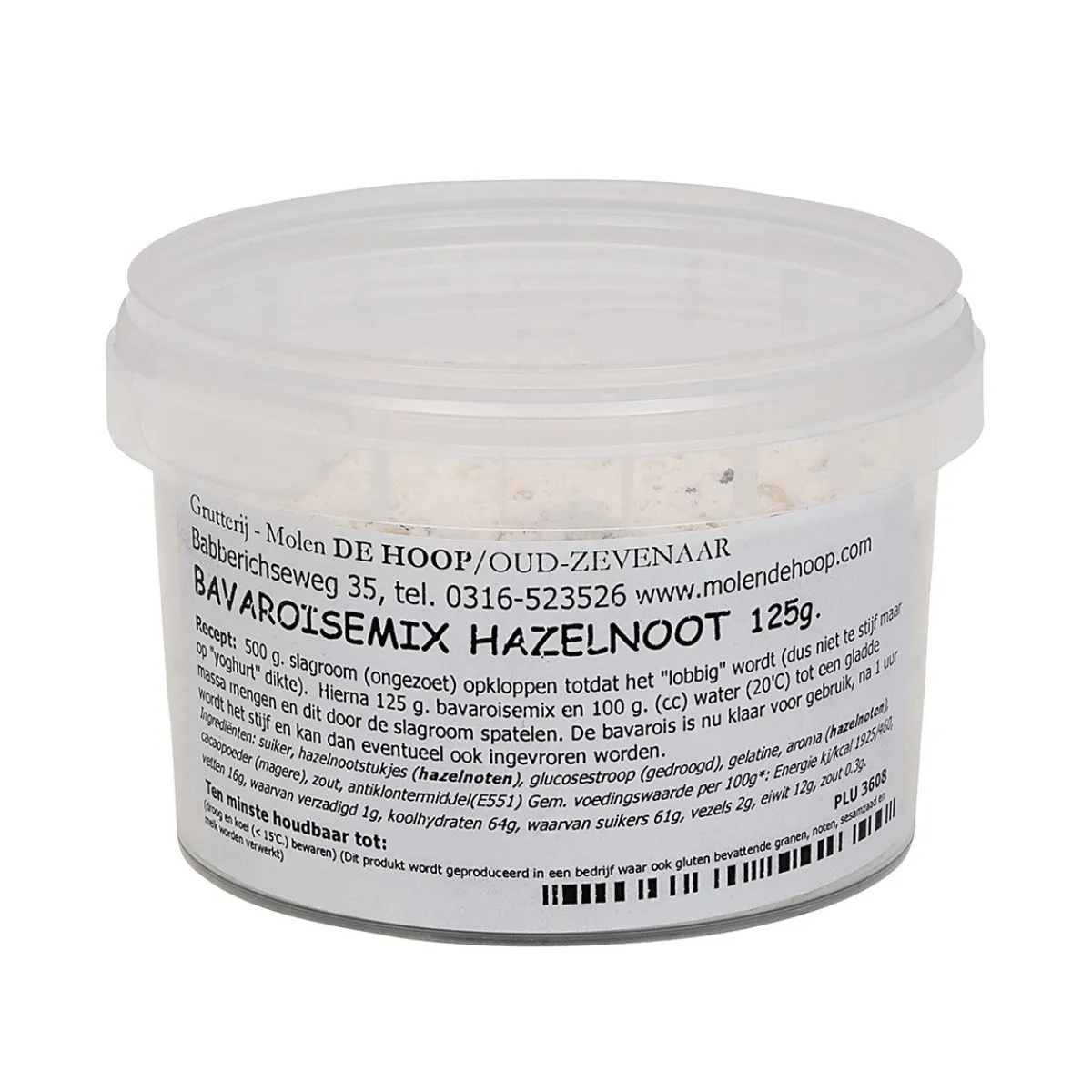 Sale Molen de Hoop Bavarois Hazelnoot 125gr