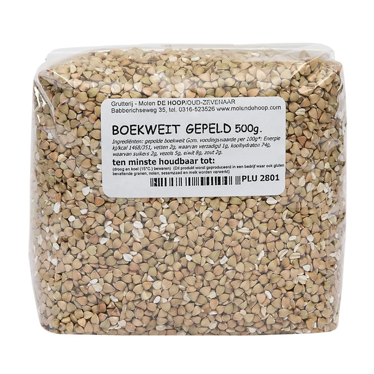 Sale Molen de Hoop Boekweit gepeld (boekweitkorrels) 500g
