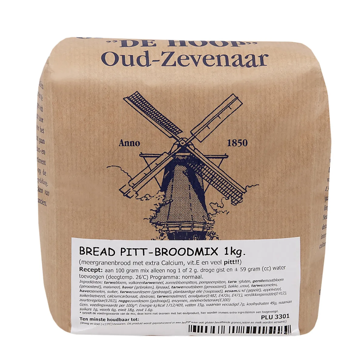 Outlet Molen de Hoop Bread Pitt Broodmix 1kg