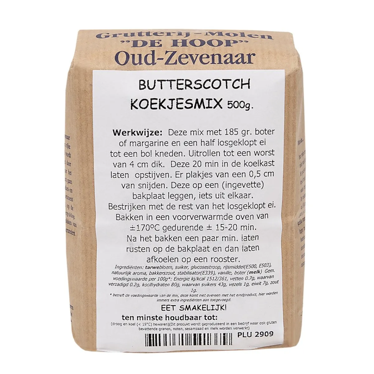 Discount Molen de Hoop Butterscotch koekjesmix 500gr