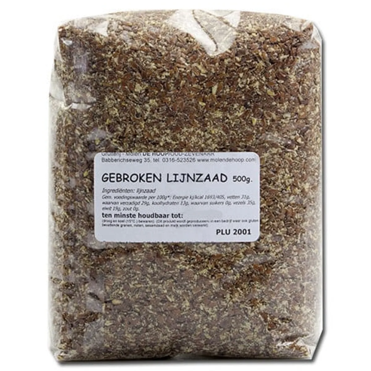 Molen de Hoop Gebroken Lijnzaad 500gr