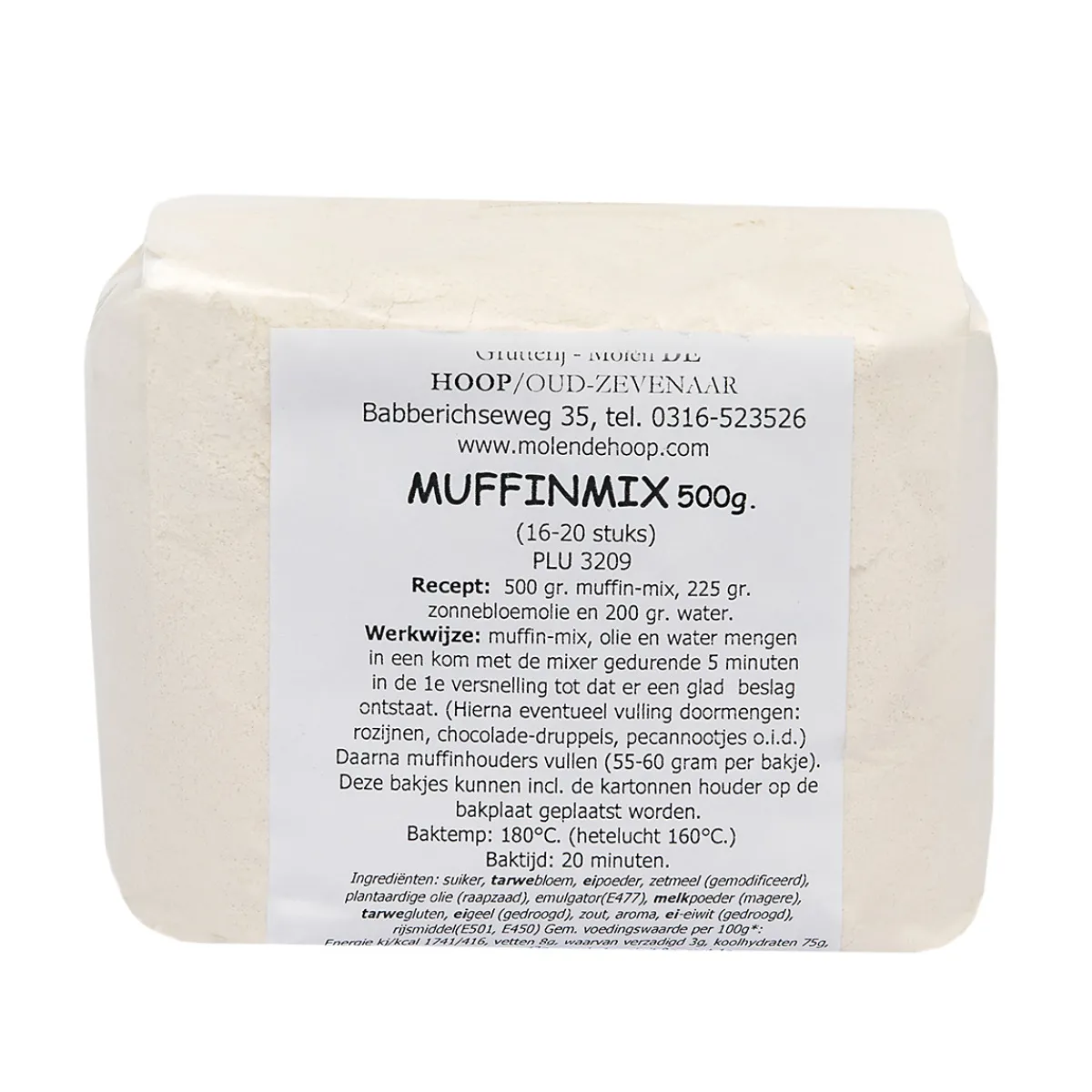 Discount Molen de Hoop Muffin-mix 500gr