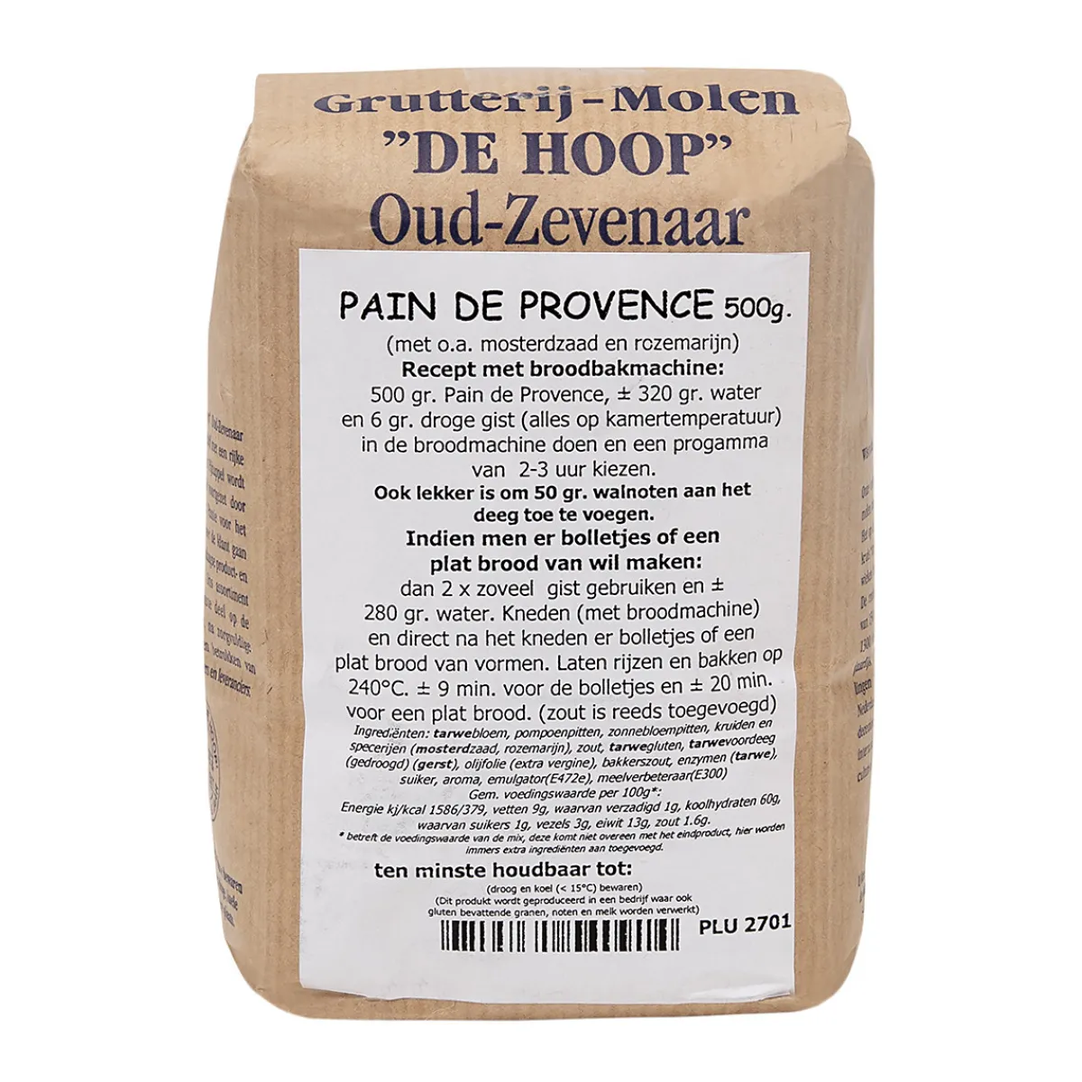 Clearance Molen de Hoop Pain de Provence 500gr