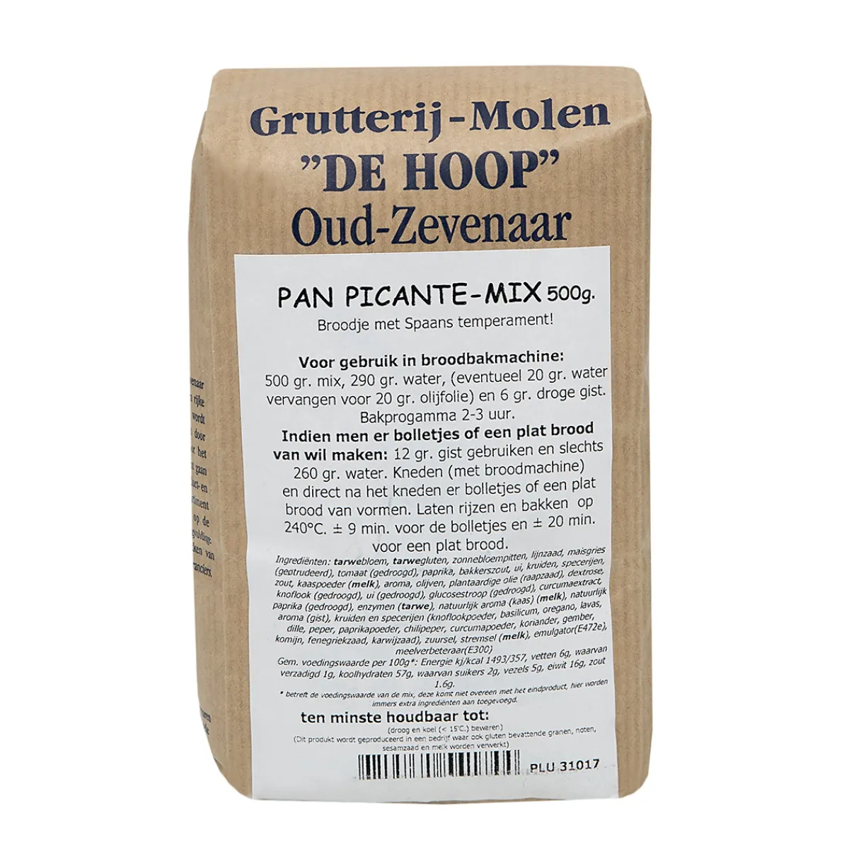 Molen de Hoop Pan Picante Broodmix 500g