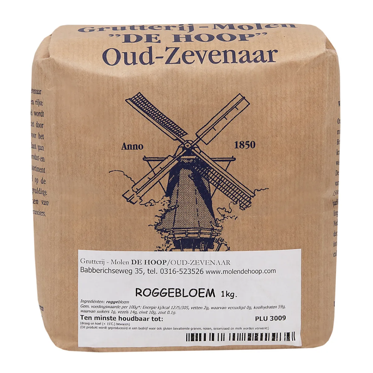 Molen de Hoop Roggebloem 1kg