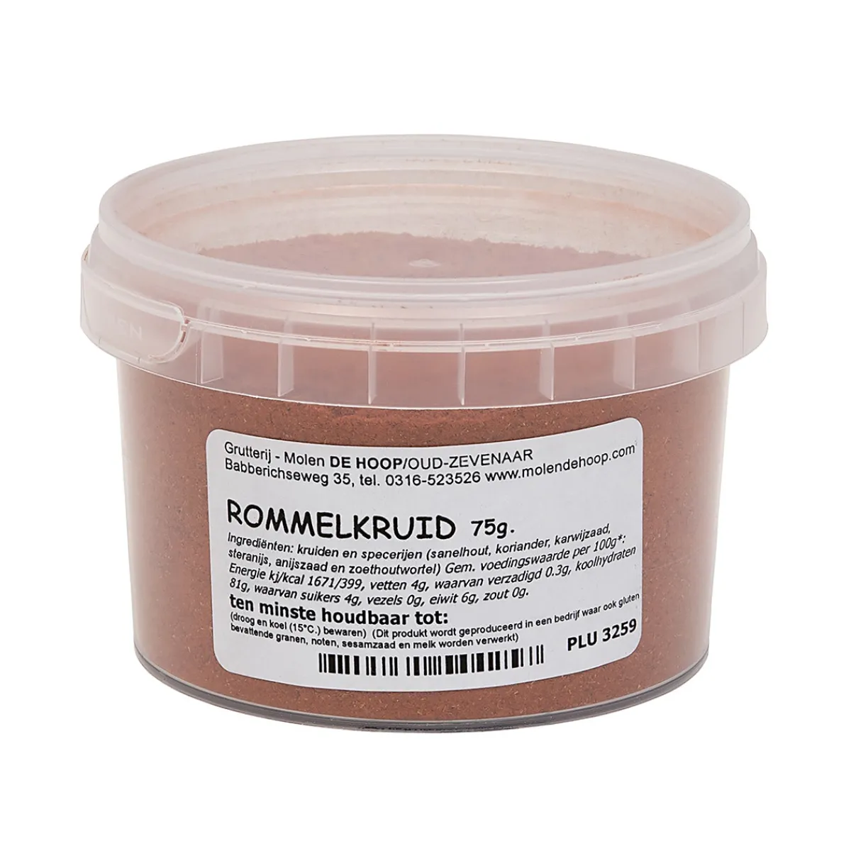 New Molen de Hoop Rommelkruid 75gr