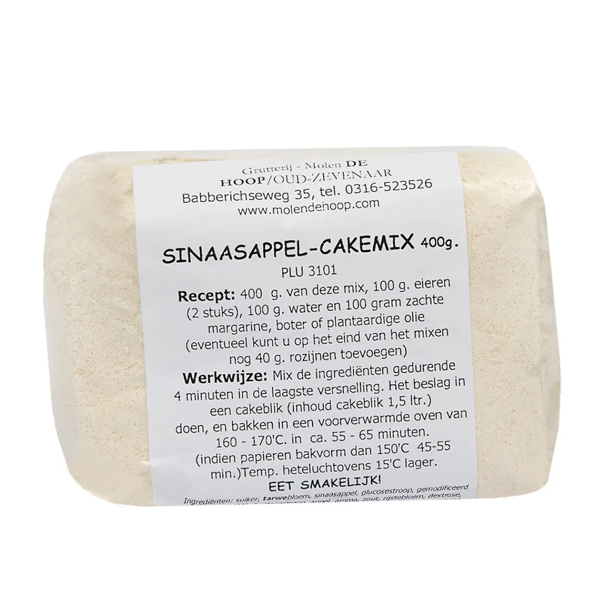 Best Molen de Hoop Sinaasappelcakemix 400gr