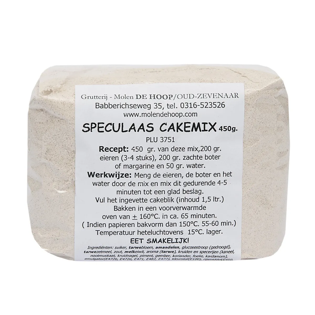 Best Molen de Hoop Speculaas Cakemix 450gr