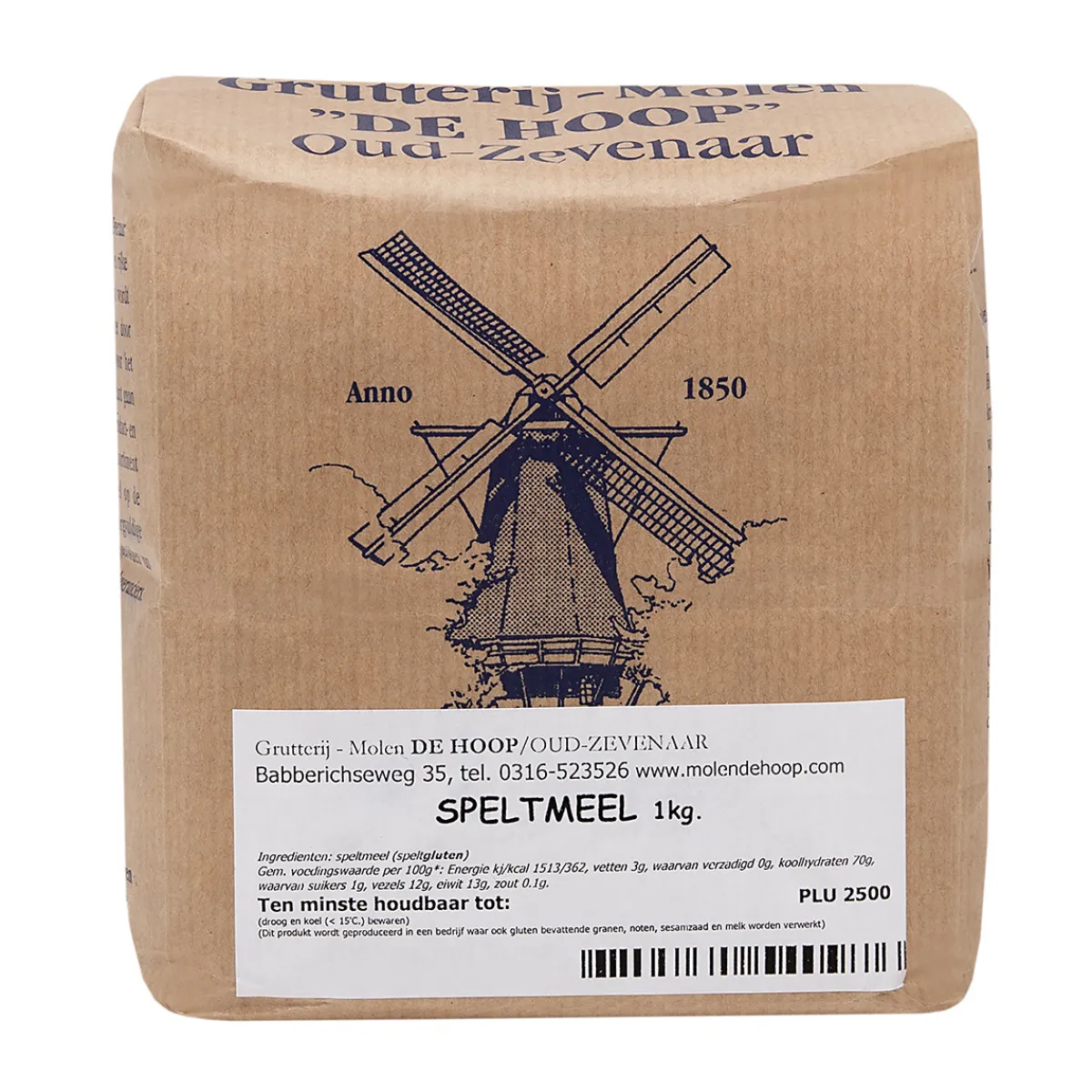 New Molen de Hoop Speltmeel 1kg