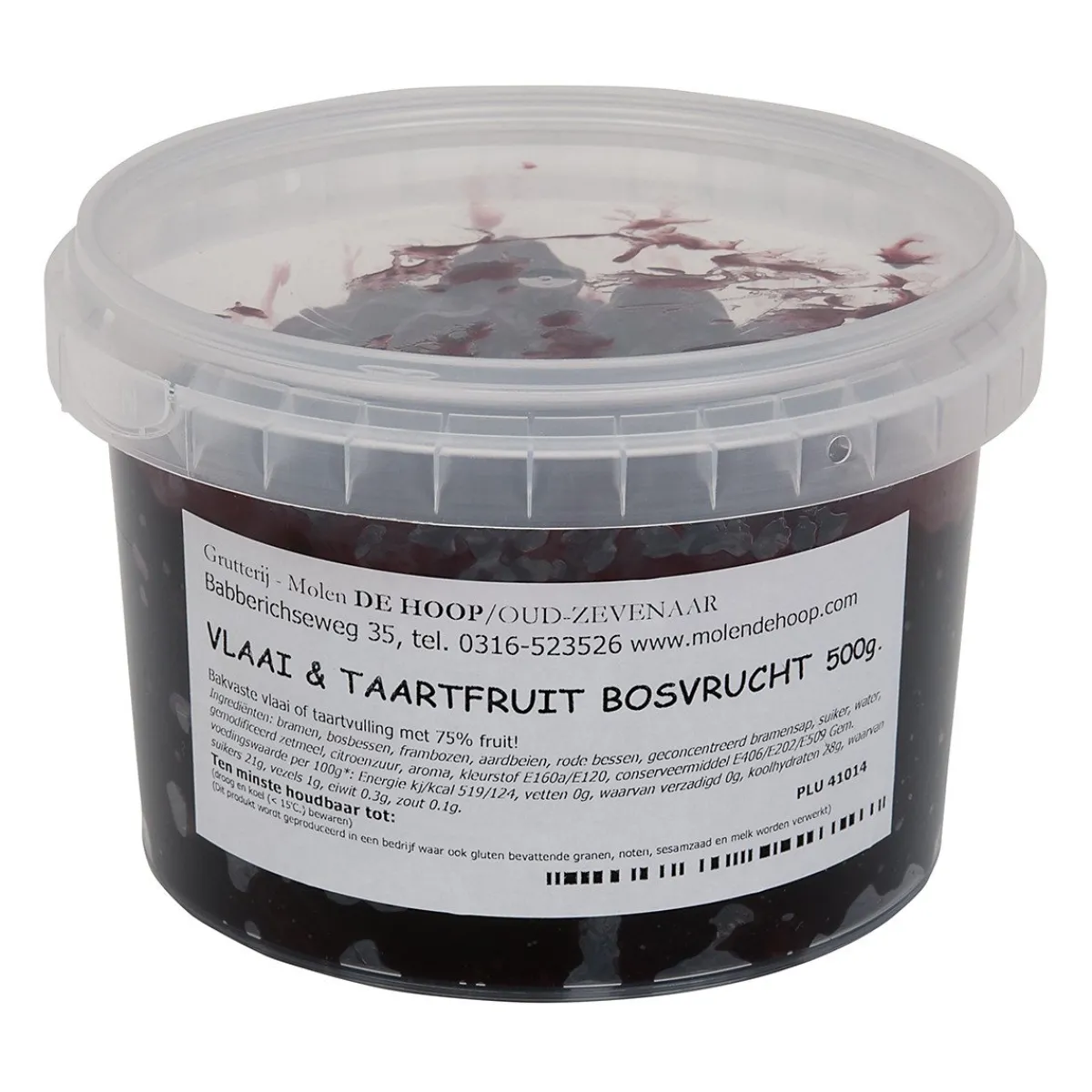 Discount Molen de Hoop Vlaai en Taartfruit Bosvruchten 500 gr.