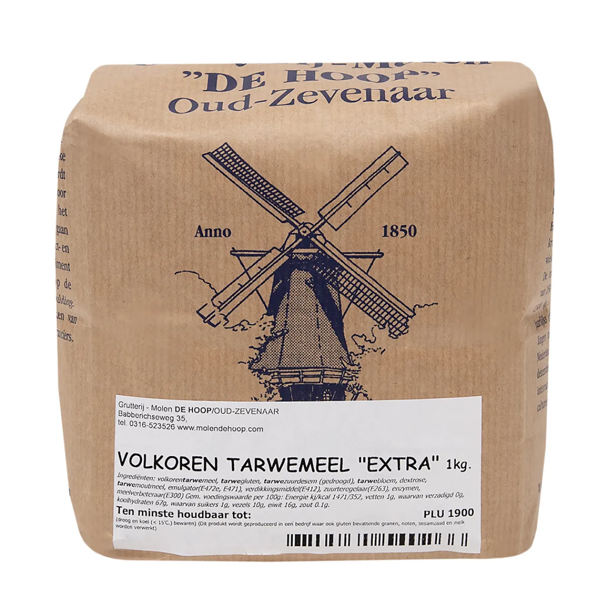 Sale Molen de Hoop Volkoren Tarwemeel Extra 1kg