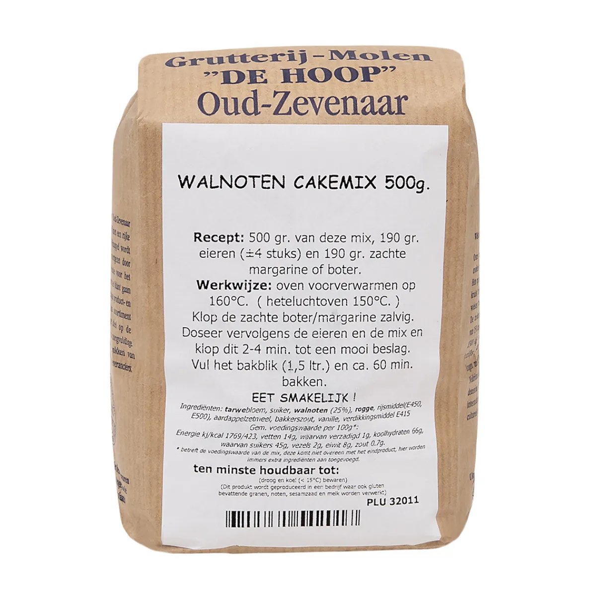 Discount Molen de Hoop Walnotencakemix 500gr