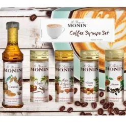 Hot Monin Siroop Set Koffie 5x50ml