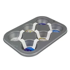 Online PME Muffin / Cupcake Bakvorm Standaard 6 stuks