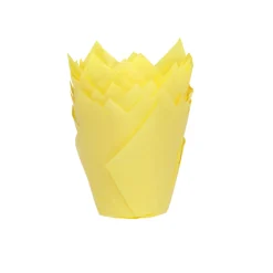 Clearance House of Marie Muffin Cups HoM Tulp Geel 36st.