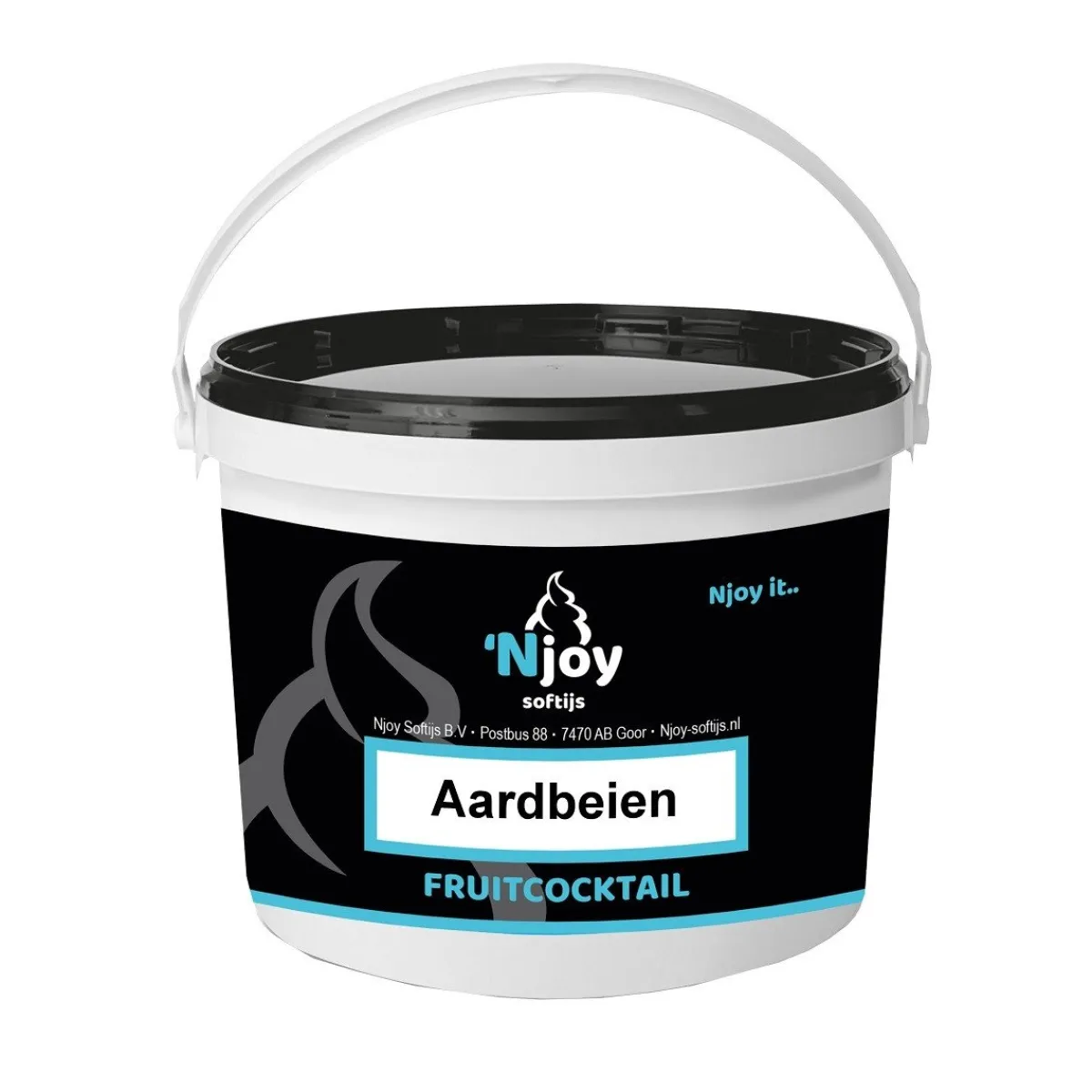 Outlet Njoy Fruitcocktail Aardbeien (1kg)