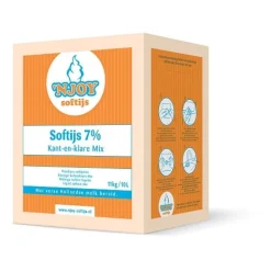 Discount Njoy IJsmix Vloeibaar K+K Vanille 7% (10 liter)