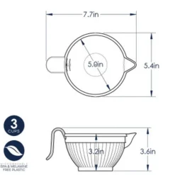 Sale Nordic Ware Beslagkom Kunststof Hittebestendig 0,7L (Ø13cm)