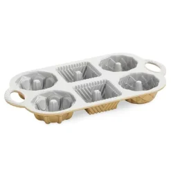 Outlet Nordic Ware Geo Bundlette Mini Tulband Bakvorm