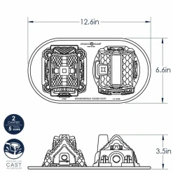 Sale Nordic Ware Gingerbreadhuis Duet Bakvorm